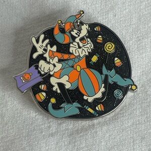 Colorful Jester Goofy Enamel Pin